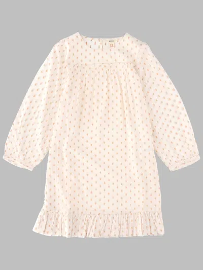Bellerose Girls 100% Cotton Multicolour Mini Dress