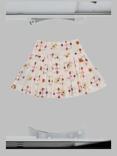 Bellerose Girls' Mini Pleated Skirt In Multicolour