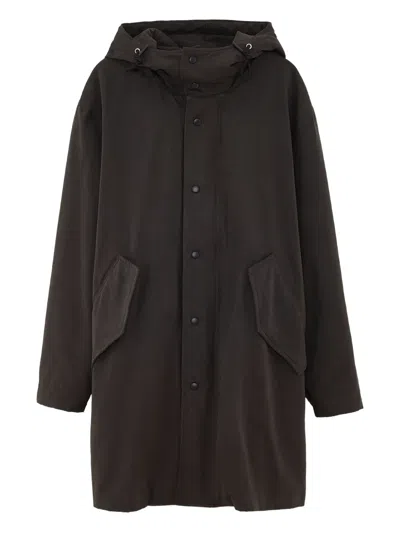 Bellerose Hanson Hooded Parka In Black
