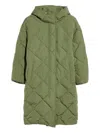 Bellerose Green Parka In Green