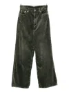Bellerose Belt Loop Casual Pants In Green