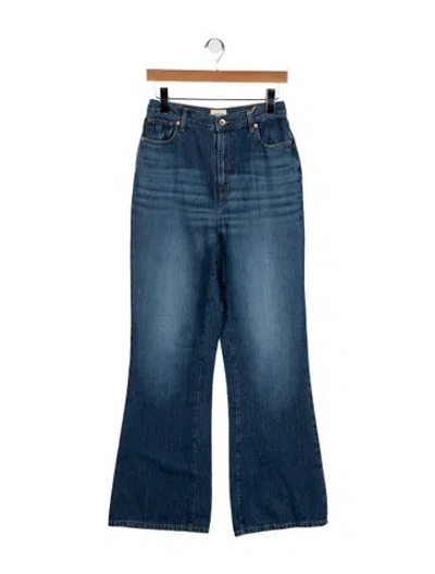 Pre-owned Bellerose High-rise Flared Jeans W/ Tags In Blue