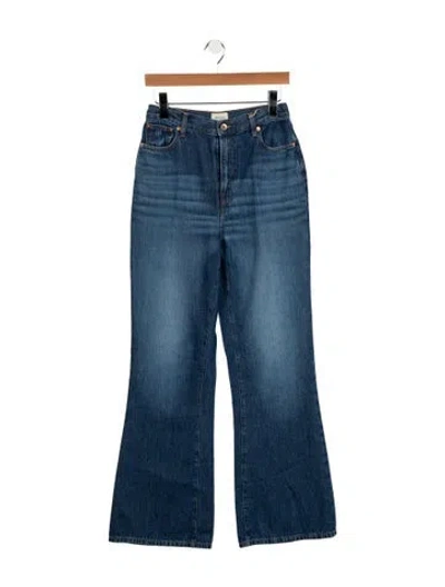 Pre-owned Bellerose High-rise Flared Jeans W/ Tags In Blue