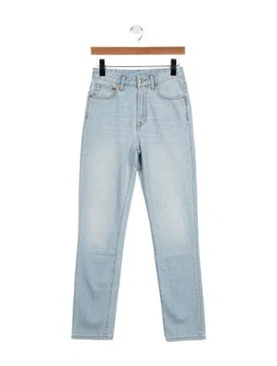 Pre-owned Bellerose High-rise Straight Leg Jeans In Blue