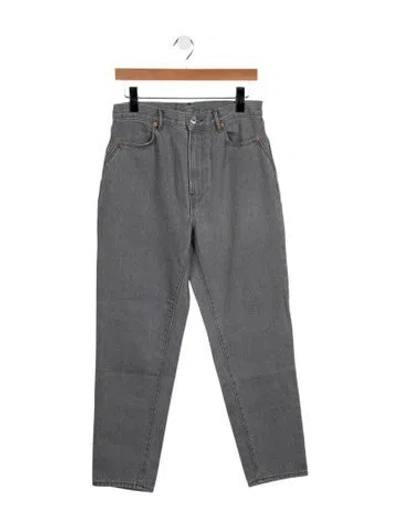 Pre-owned Bellerose High-rise Straight Leg Jeans W/ Tags In Grey