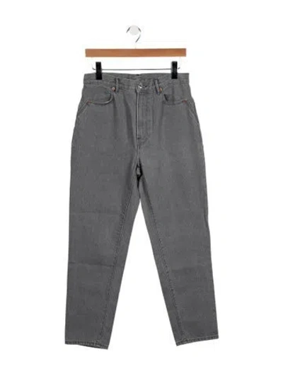 Pre-owned Bellerose High-rise Straight Leg Jeans W/ Tags In Grey
