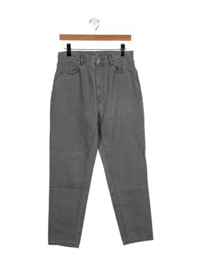 Pre-owned Bellerose High-rise Straight Leg Jeans W/ Tags In Grey