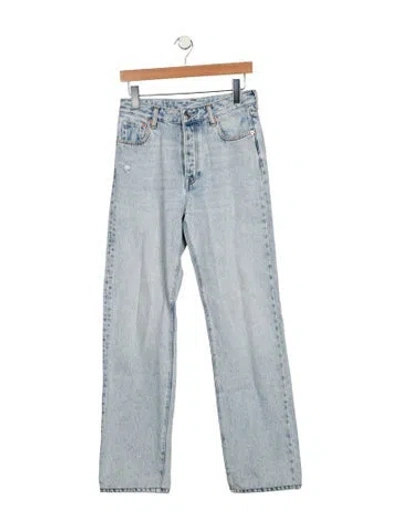 Pre-owned Bellerose High-rise Wide Leg Jeans In Blue