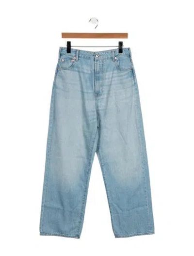 Pre-owned Bellerose High-rise Wide Leg Jeans In Blue