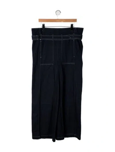 Pre-owned Bellerose High-rise Wide Leg Jeans In Blue