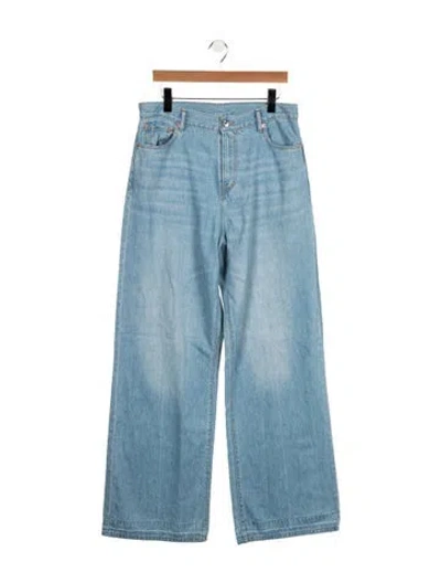 Pre-owned Bellerose High-rise Wide Leg Jeans W/ Tags In Blue