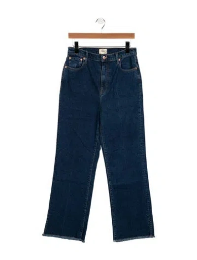 Pre-owned Bellerose High-rise Wide Leg Jeans W/ Tags In Blue