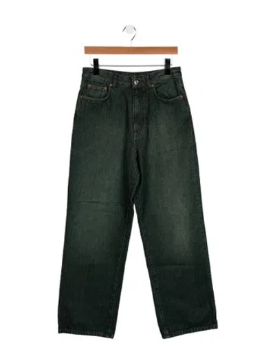 Pre-owned Bellerose High-rise Wide Leg Jeans W/ Tags In Green