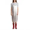 Bellerose Hyeres Dress In Silver In Metallic
