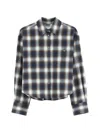 Bellerose Johan Check-pattern Shirt In Black