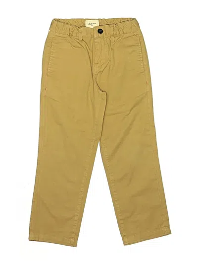 Pre-owned Bellerose Kids' Khaki Pant In Yellow