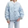 Bellerose Koala Oversized Jacket In Blue Bleach In Multi