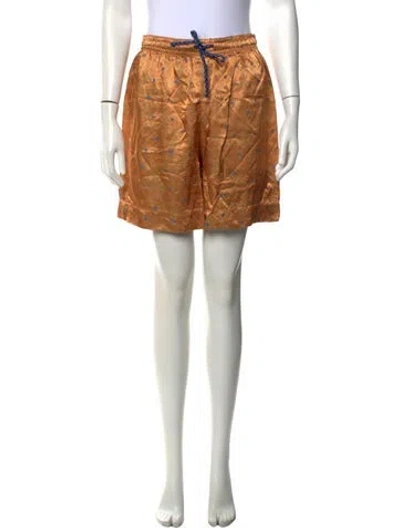 Pre-owned Bellerose Linen Mini Shorts In Neutrals