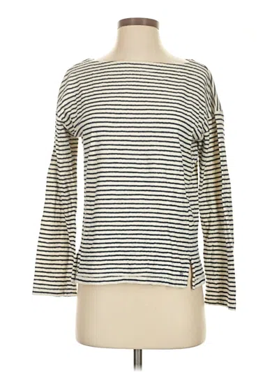 Pre-owned Bellerose Long Sleeve T-shirt In Ivory