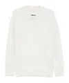 Bellerose Long-sleeved Sweatshirt In White