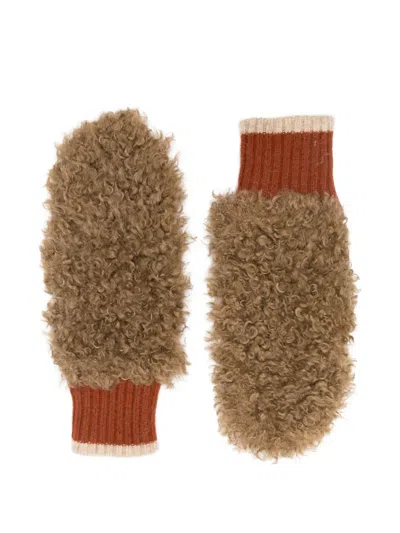 Bellerose Madina Mittens In Brown