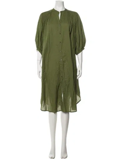 Pre-owned Bellerose Midi Length Dress In Green