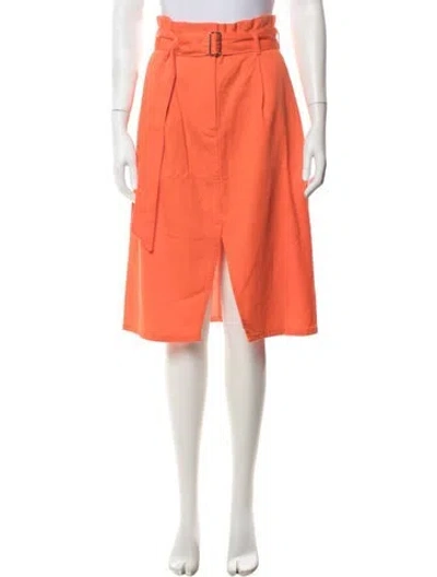 Pre-owned Bellerose Midi Length Skirt W/ Tags In Orange
