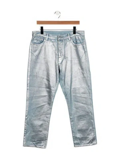 Pre-owned Bellerose Mid-rise Straight Leg Jeans In Blue