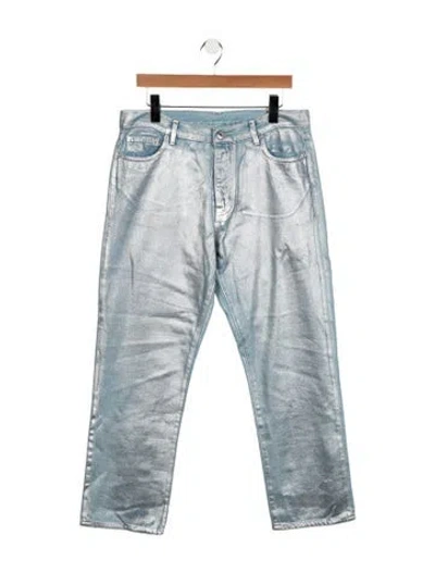 Pre-owned Bellerose Mid-rise Straight Leg Jeans In Blue