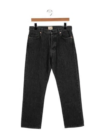 Pre-owned Bellerose Mid-rise Straight Leg Jeans W/ Tags In Blue