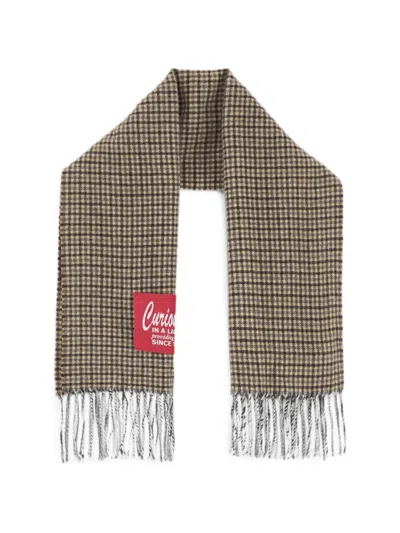Bellerose Milan Checked Fringed Scarf In Multi