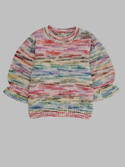 Bellerose Mini Choker Sweater For Girls In Multicolour