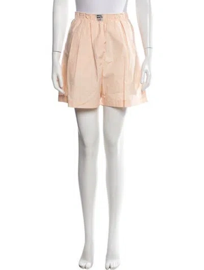 Pre-owned Bellerose Mini Shorts In Orange