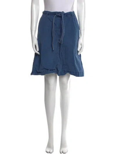 Pre-owned Bellerose Mini Skirt In Blue