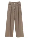 Bellerose N. 74 Cordory Denim In Brown