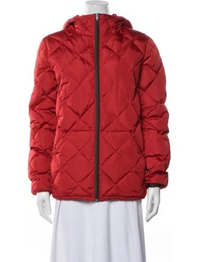 Pre-owned Bellerose Nylon Down Jacket In Red