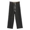 Bellerose Drawstring-waist Trousers In Black