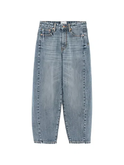 Bellerose Kids' Parady Balloon Jeans In Blue