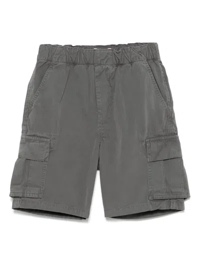 Bellerose Kids' Paz Cargo Shorts In Grey
