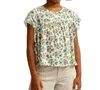 Bellerose Peppers Blouse In Flower Print In Multi