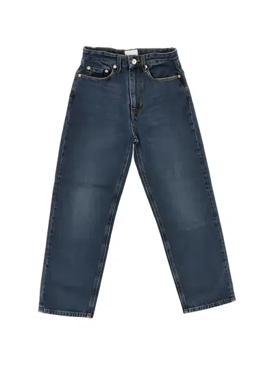 Bellerose Kids' Pete Straight-leg Jeans In Blue