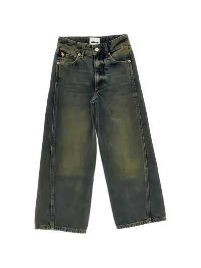 Bellerose Kids' Peters Relaxed-fit Jeans In Grey
