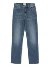 Bellerose Pinata Straight-leg Jeans In Blue