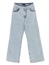 Bellerose Popies Jeans In Blue