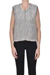Bellerose Reversible Gilet In Gray