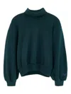 Bellerose Roll-neck Sweatshirt In Green