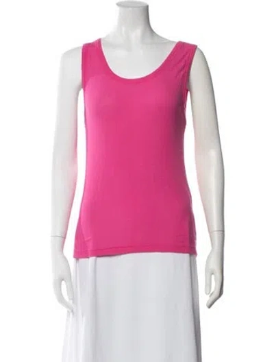 Pre-owned Bellerose Scoop Neck Sleeveless Top In Pink