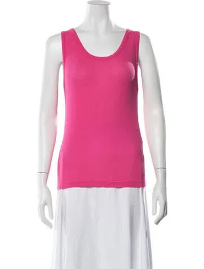 Pre-owned Bellerose Scoop Neck Sleeveless Top In Pink