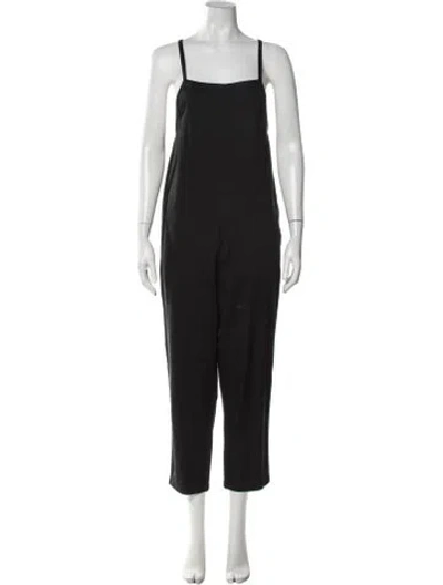 Pre-owned Bellerose Square Neckline Jumpsuit In Black