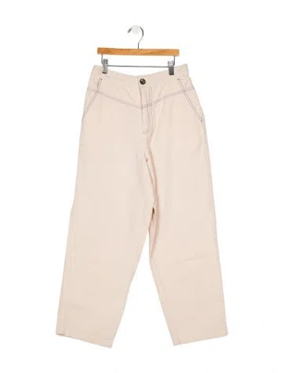 Pre-owned Bellerose Straight Leg Pants In Neutral